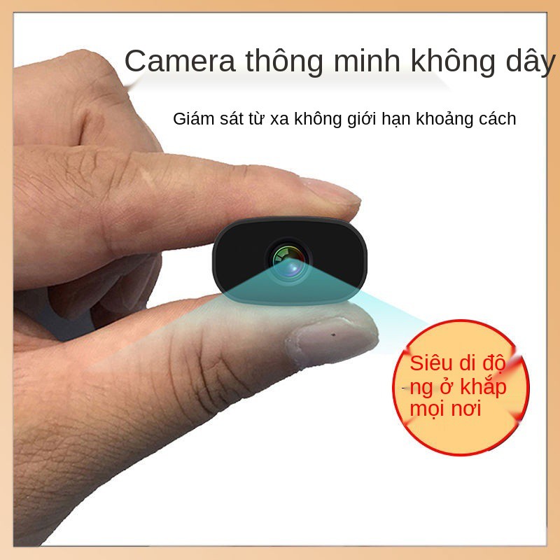 Camera không dây di động mới WiFi điện thoại thông minh điều khiển từ xa màn hình nhỏ đầu đơn giản bảo mật mạng gia đ