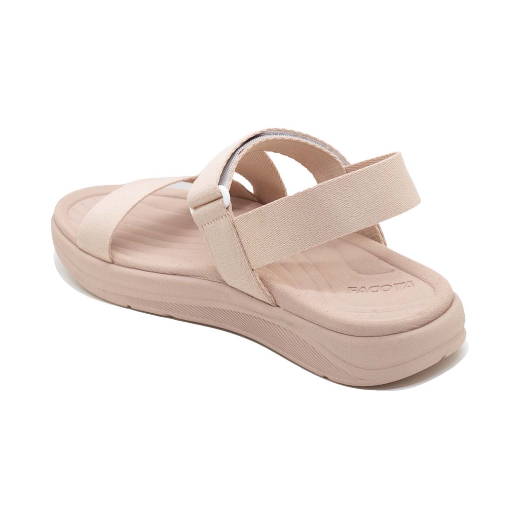 Giày sandal nữ quai dù V6 cao cấp đi học chính hãng R04 màu hồng phấn