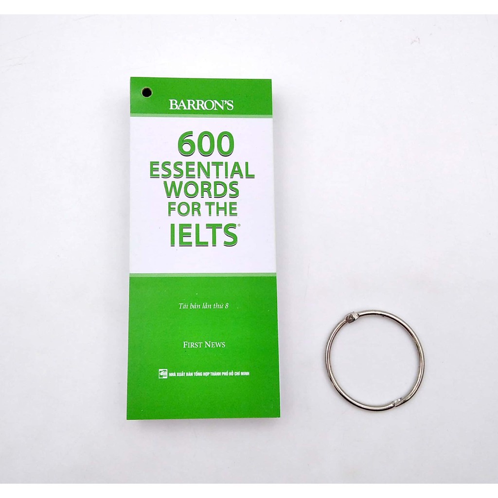 Sách First News - Flash Cards 600 Essential Words For The IELTS