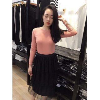 Áo len gân