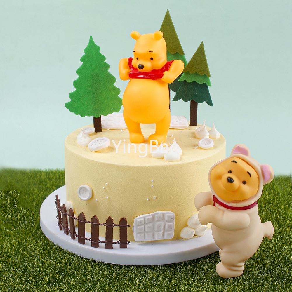 Mô Hình Nhân Vật Hoạt Hình Disney Trang Trí Bánh Kem