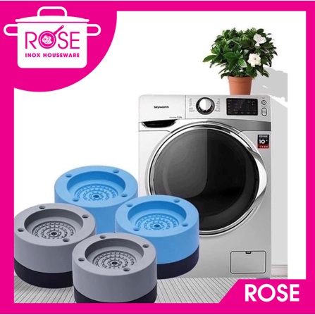 SÉT 4 CÁI ĐẾ KÊ CHÂN MÁY GIẶT CHỐNG RUNG CHỐNG ỒN SILICON CAO CẤP [LOAI 1 ]