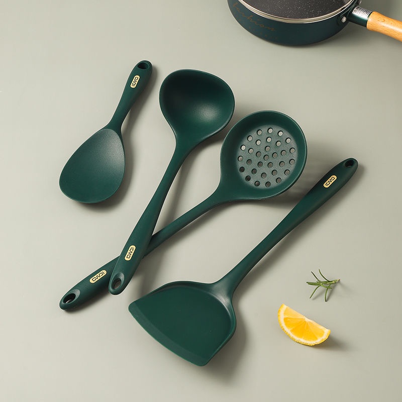 Thìa nhà bếp bằng silicone chống dính chịu nhiệt độ cao