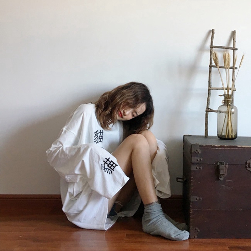 NRVP Áo Thun Dài Tay Phong Cách Hàn Quốc 2020 Cho Nữ Giới