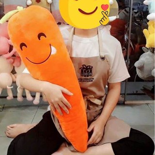 Gối ôm 3d hình cà rốt size lớn