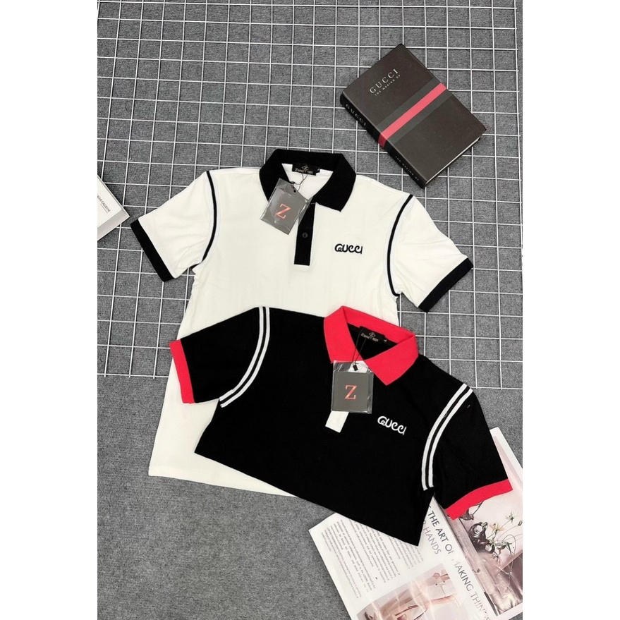 Áo thun nam POLO có cổ tay ngắn vải cotton co giãn dày đẹp,form chuẩn,thoáng mát,sang trọng-AHFASHION