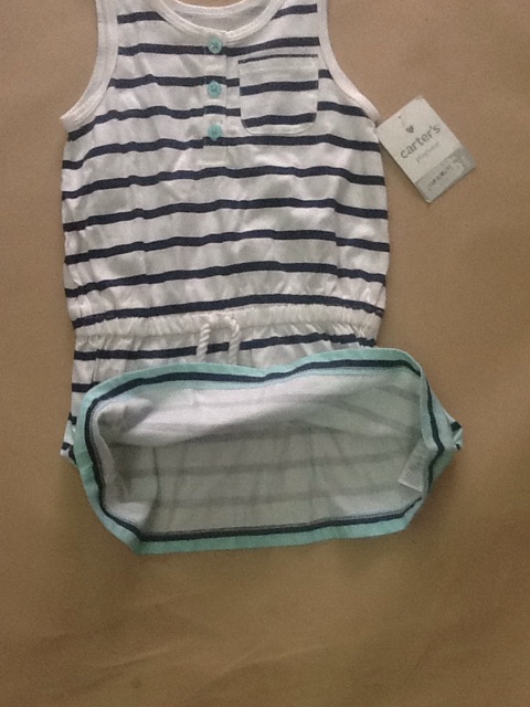 Váy kẻ ngang carter's cho bé sz 5T