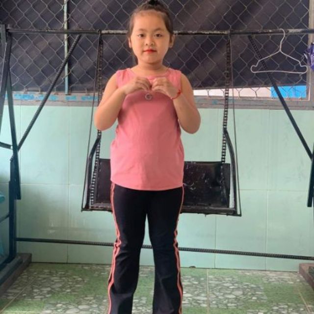 Set thiết kế thể thao bé gái