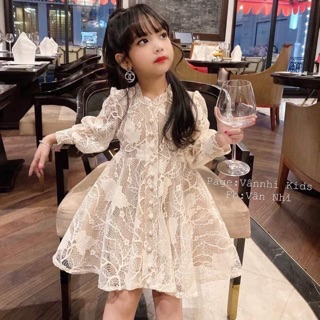 Váy ren tiểu thư