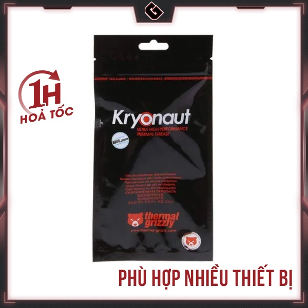 Keo Tản Nhiệt Thermal Grizzly Kryonaut - Hàng Chính Hãng