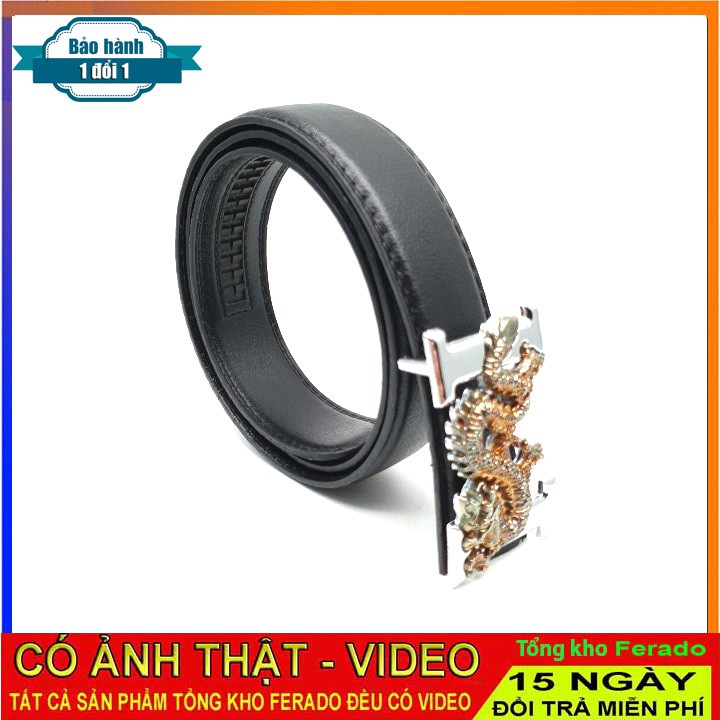 Dây nịt lưng nam da mặt rông