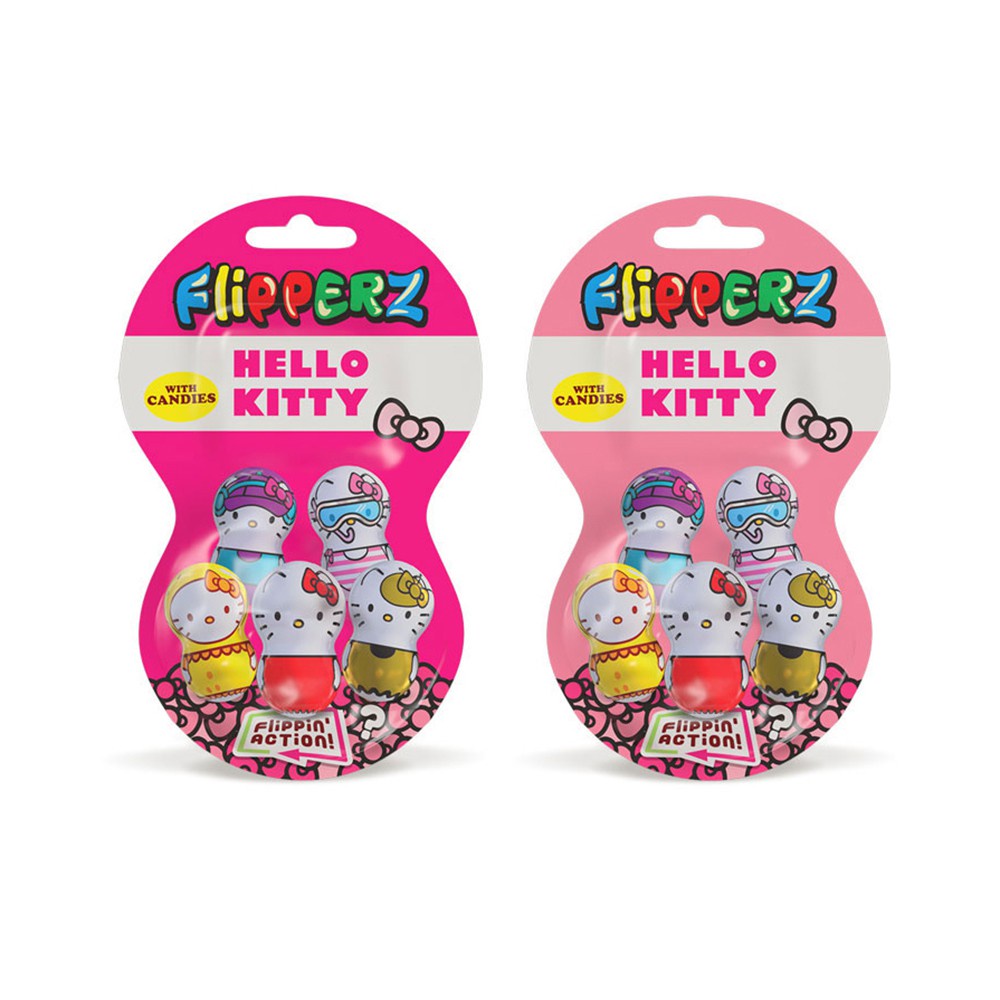 Kẹo Đồ Chơi Lật Đật Hello Kitty Flipperz