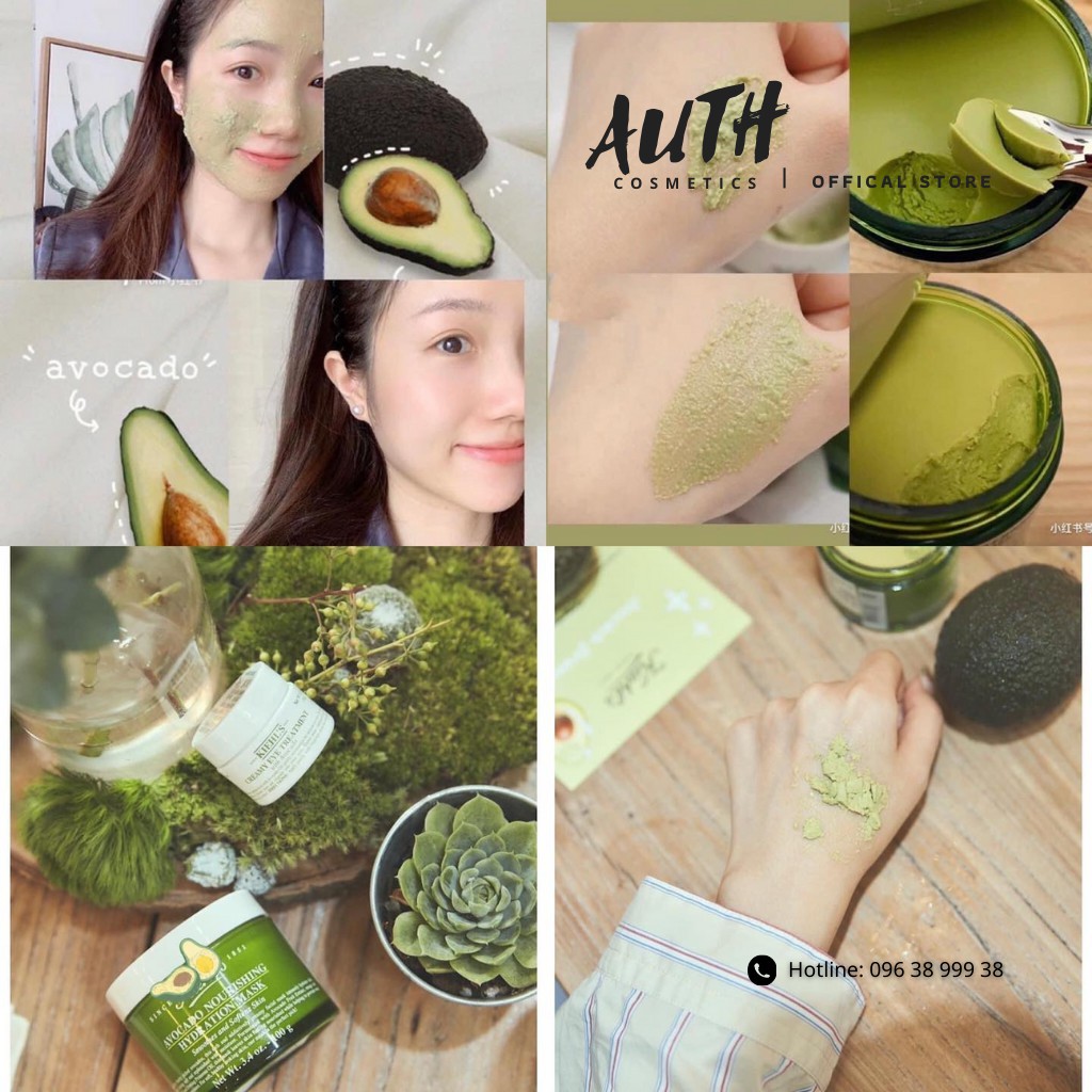 Mặt nạ Bơ KIEHL'S Avocado Nourishing Hydrating Mask 10ml