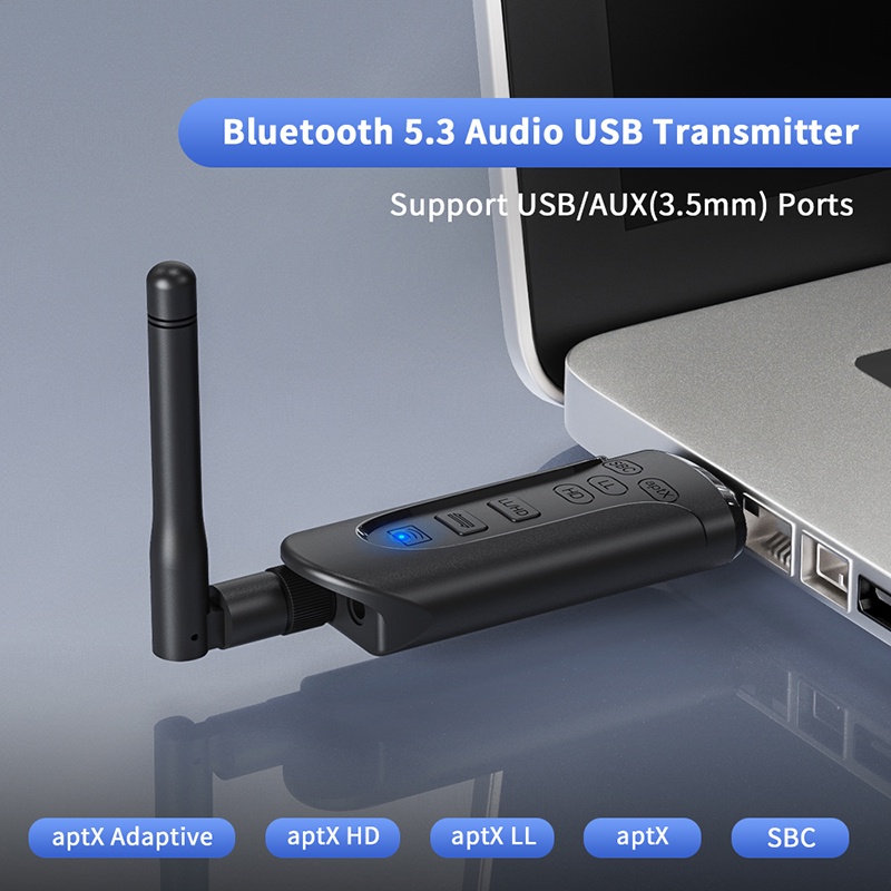 Usb bluetooth 5.3 Chuyển Đổi Âm Thanh aux 3.5 rac aptx hd