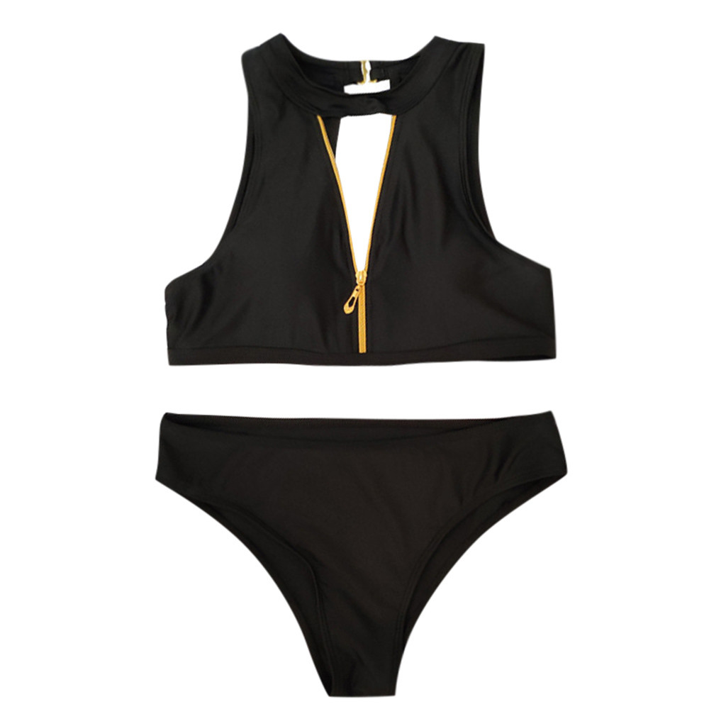 Bikini Màu Trơn Có Đệm Mút Gợi Cảm | BigBuy360 - bigbuy360.vn