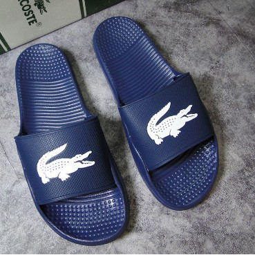 Dép đúc nam  ❤️FREESHIP❤️Lacoste KZ xuất dư màu Xanh Navy  - Rẻ vô địch - Đổi size 7 ngày