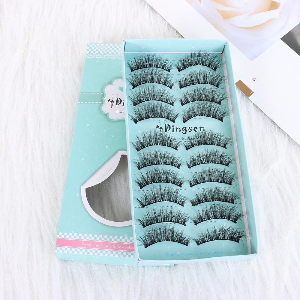 Maxg Lông Mi Giả 3D Siêu Mềm Không Chứa Keo Dán Lông Chồn Nhân Tạo