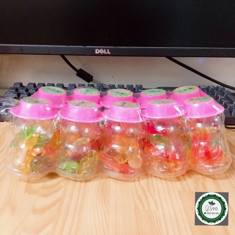 Kẹo Dẻo GUMMY lốc 10 chai 50g