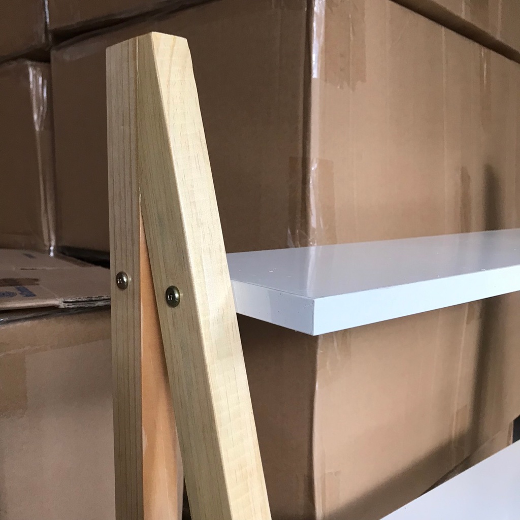 KỆ 3 TẦNG CHÂN GỖ KHÔNG TRẦY NỀN NHÀ RỘNG 62CM CAO 84CM