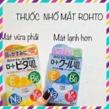 [Chính Hãng]  [ROHTO-JAPAN] Nước Nhỏ mắt Rohto Nhật Bản Vita 40 bổ sung vitamin (2 màu)