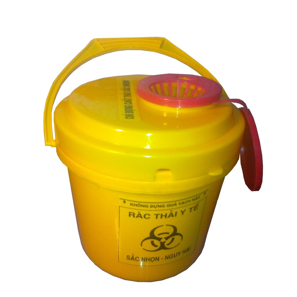 HỘP ĐỰNG VẬT SẮC NHỌN,HỘP ĐỰNG KIM TIÊM BẨN LOẠI 5 LÍT