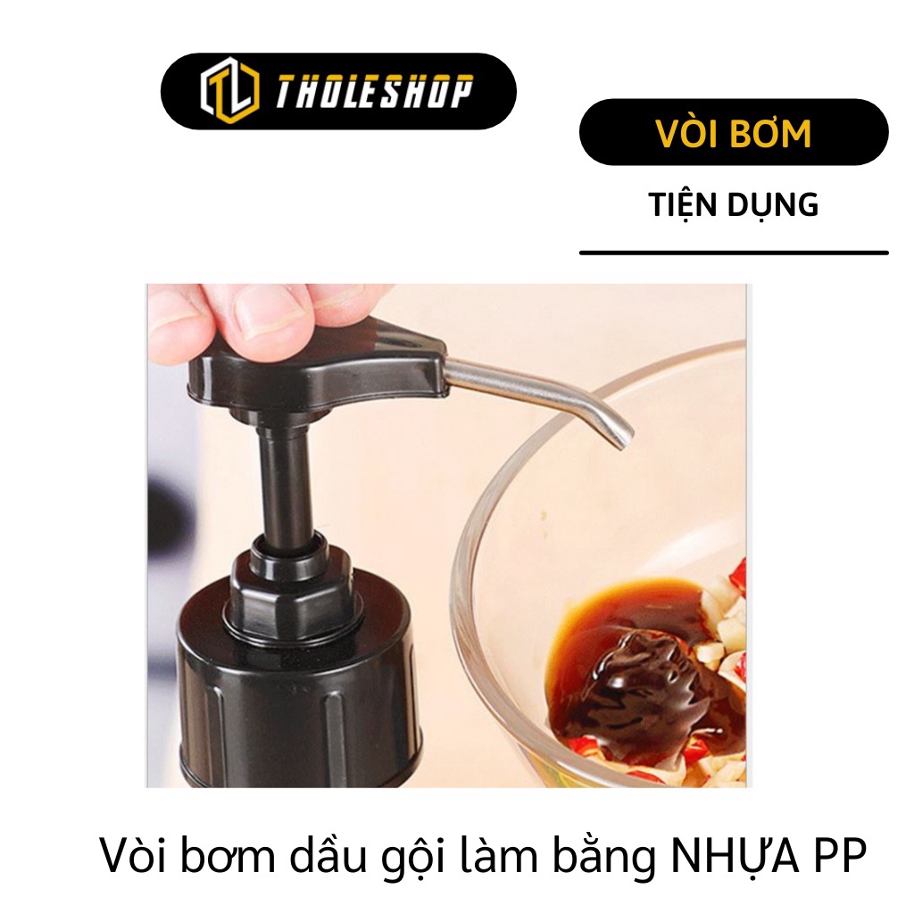 [SGD] Vòi Bơm Siro - Vòi Bơm Dầu Gội, Sữa Tắm, Nước Sốt Bằng Nhựa PP An Toàn 8759