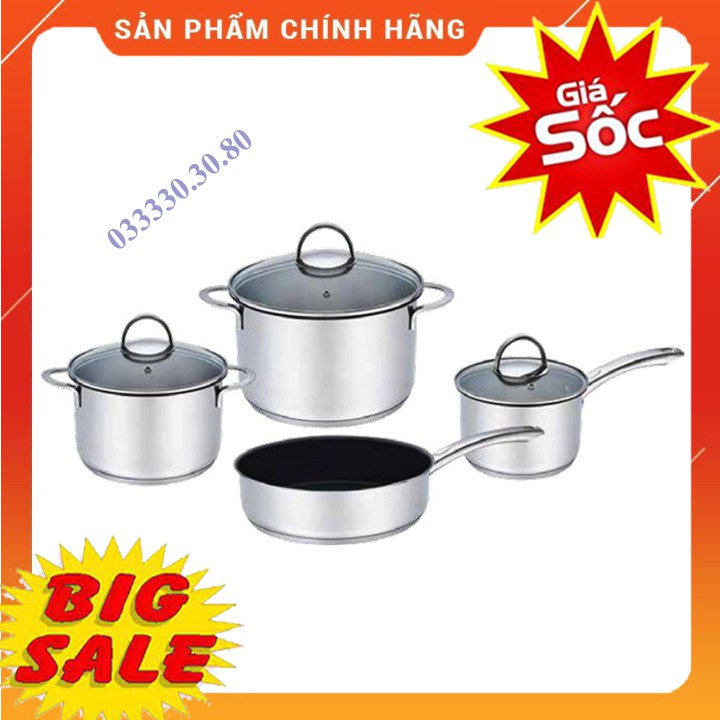 Bộ nồi từ cao cấp Bauer WaVe - Hàng Xịn