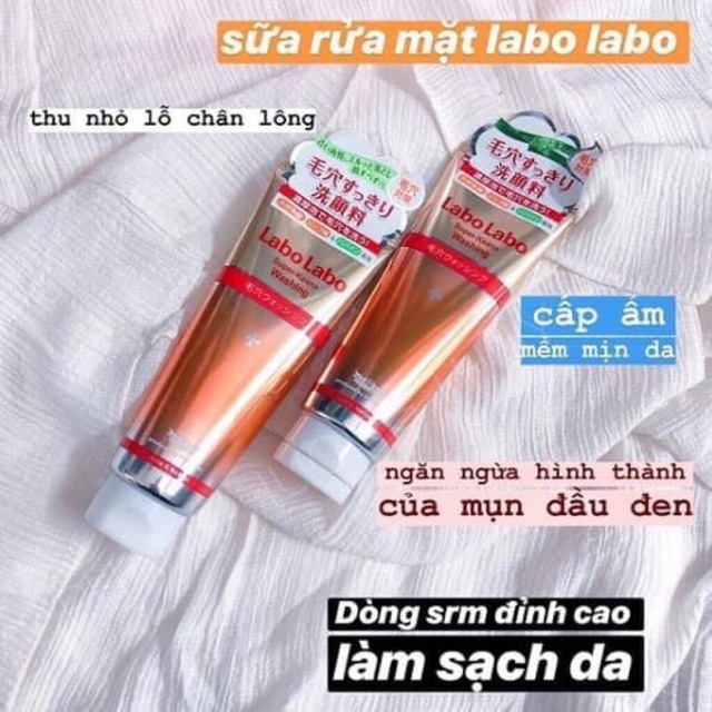 SỮA RỬA MẶT LABOLABO NHẬT