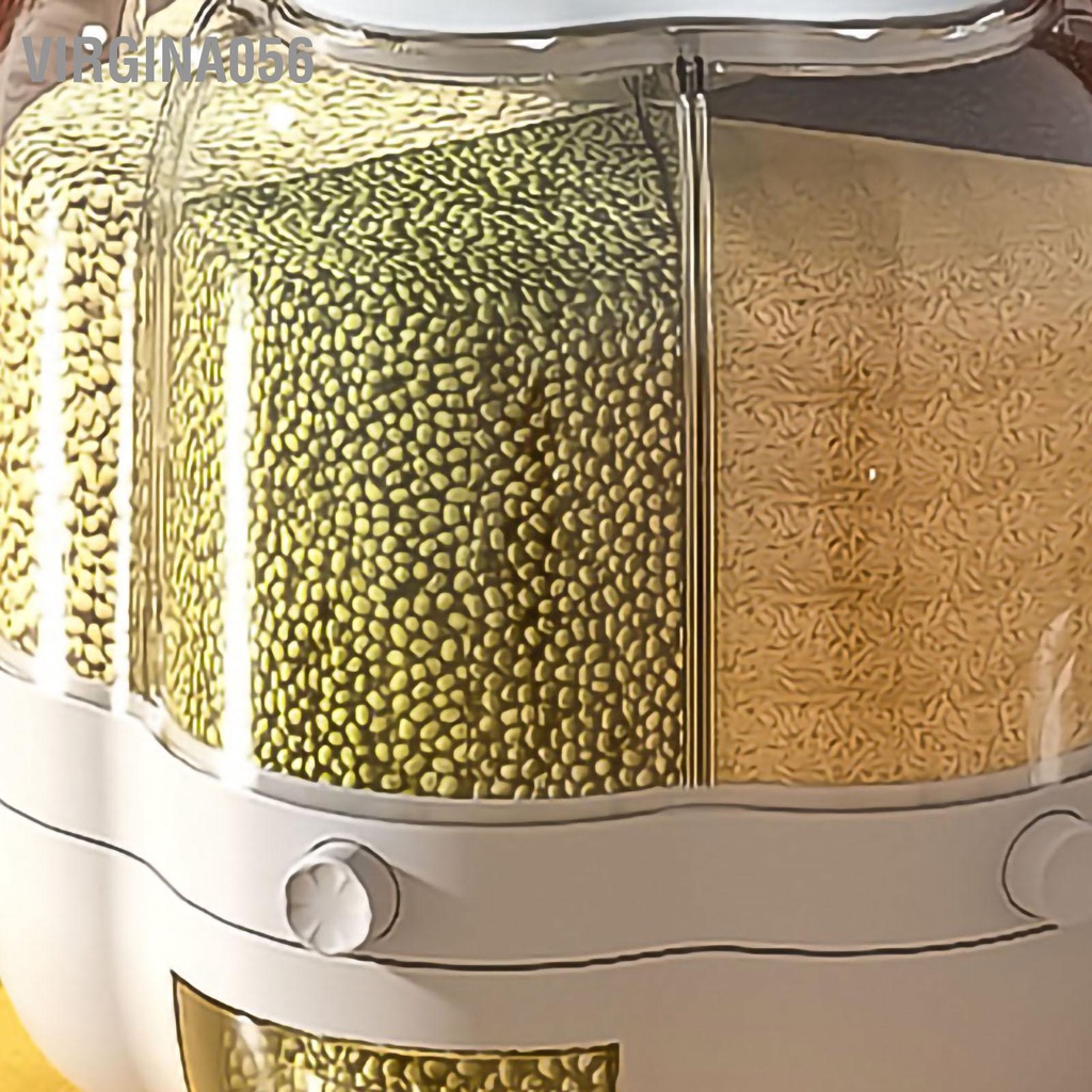 Có thể bán buôn Hộp Đựng Gạo Cỡ Lớn 6.5kg Có Thể Xoay Tiện Dụng Cho Gia Đình virgina056 Hàng giao ngay