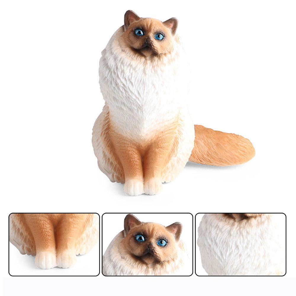 SUSANS Đồ Chơi Mô Hình Mèo Ragdoll Dễ Thương Cho Bé