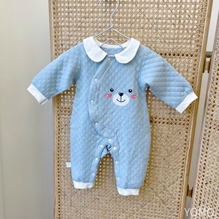 Body Nỉ Trần Bông Dày Siêu Ấm Cho Bé, Body Sơ Sinh Dài