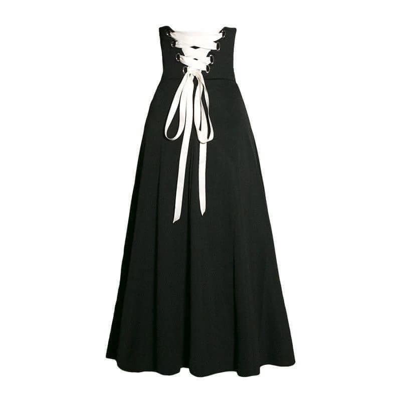 Chân váy vintage mặc được hai kiểu