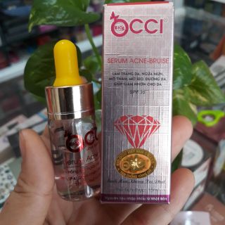 Serum OCCI Acne Bruise trắng da, ngừa mụn, mờ thâm, mờ sẹo, dưỡng da, giảm nhờn SPF 35++ 15ml