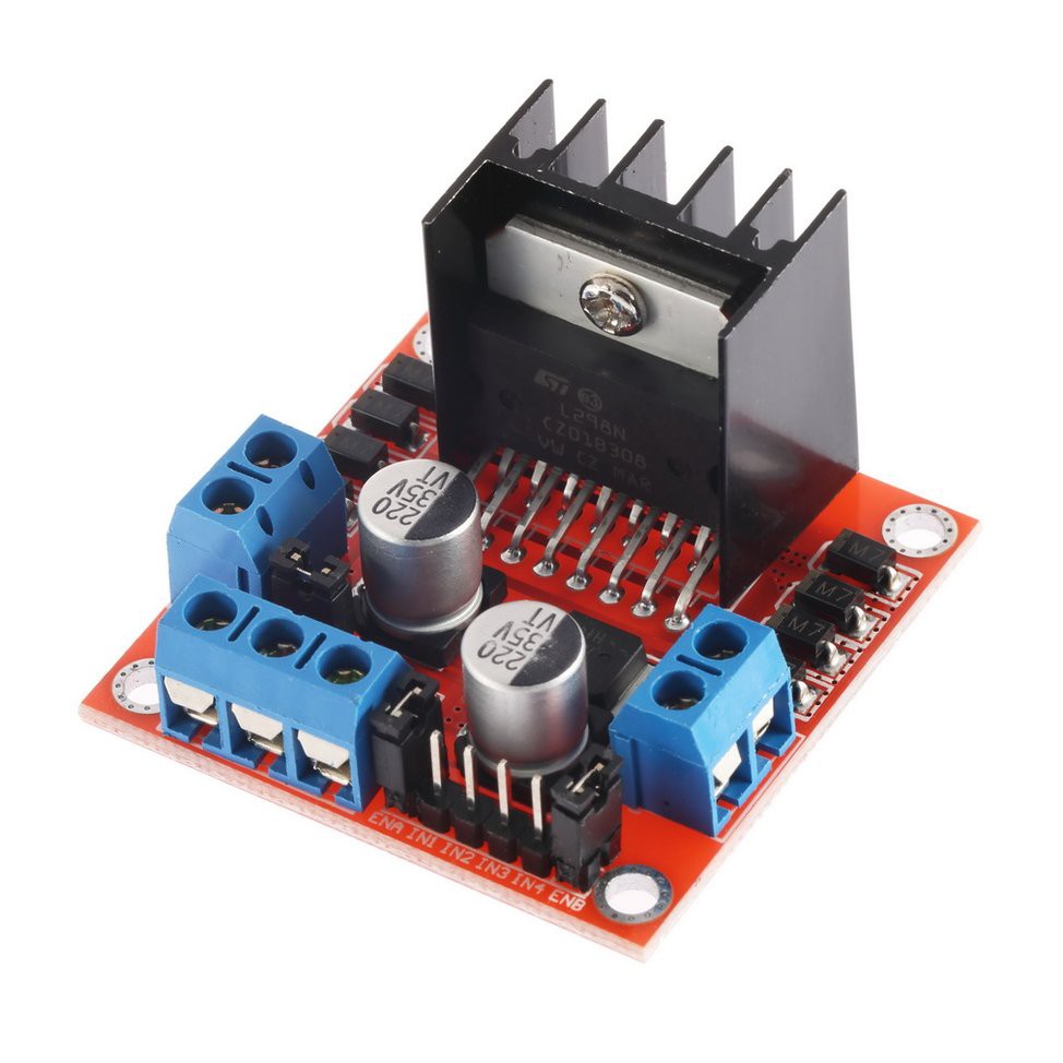 Mô Đun Điều Khiển Động Cơ Bước 2 H L298N Cho Arduino