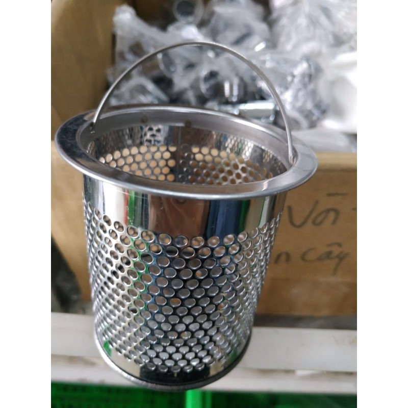 Rọ lọc rác bồn rửa bát+nắp