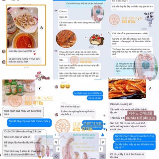 MỰC KHÔ ĐẢO JEJU HÀN QUỐC