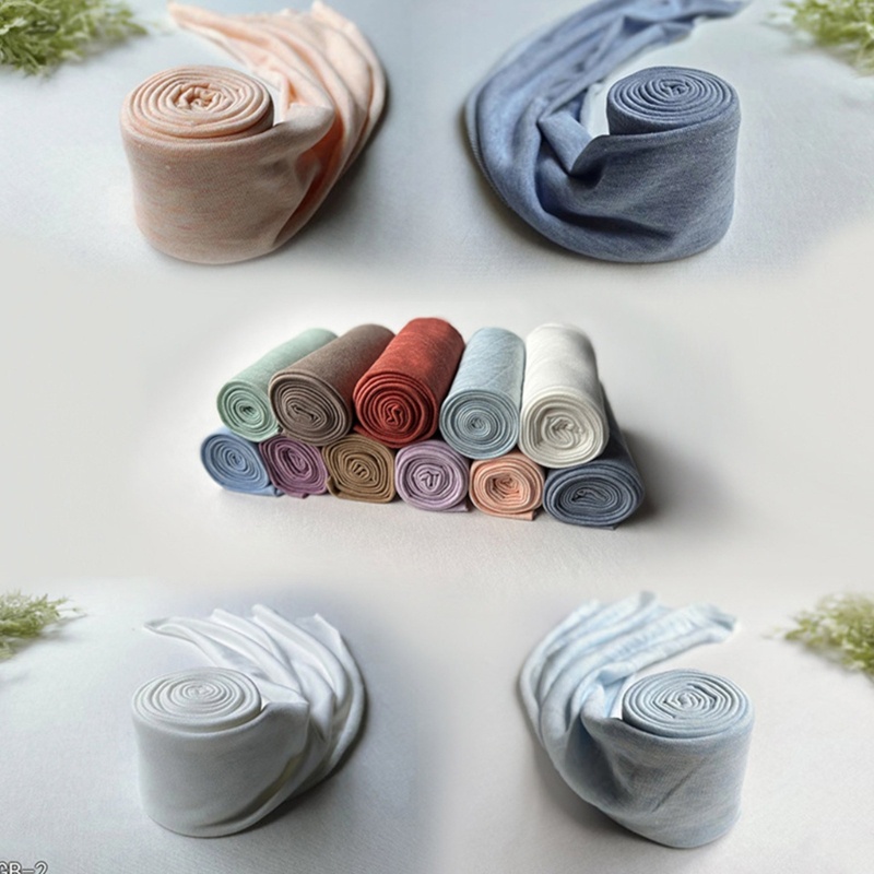 Fl Chăn Mềm Mại Màu Macaron Dùng Làm Đạo Cụ Chụp Ảnh Cho Bé Sơ Sinh