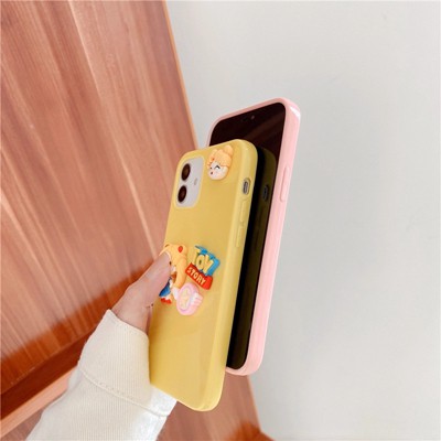 Ốp Điện Thoại Hình Toy Story 3d Màu Vàng Hồng Cho Iphone 12 Pro Max 11 Pro Max Xs Max Xr X 7 8 Plus