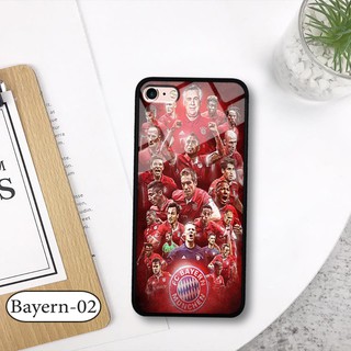 Ốp lưng kính 3D iPhone 6/ 6s hình đội bóng