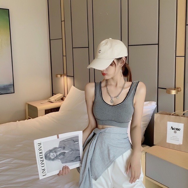 Áo Bra Cổ V Siêu Xinh