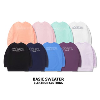 Áo Basic Sweater (9 màu) - Elektron Clothing