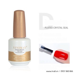 Top bóng kim cương Vinimay chính hãng - Top coat mới chống nước bền hơn 35 ngày