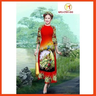 Áo dài cách tân lụa nhật mẫu mới - giá siêu yêu