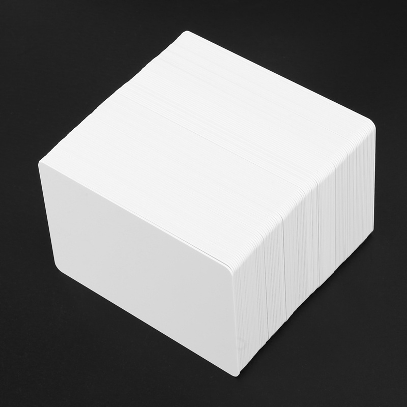 100 Pvc Plastic Cards Plastic Business Cards Hot Stamping Double-Sided Printing Plastic Card Plastic Membership Card