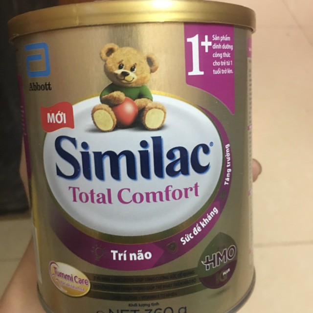 (MỚI) combo 3 lon Sữa Similac Total Comfort số 1+ 360g