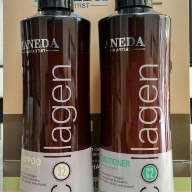 Cặp dầu gội colagen