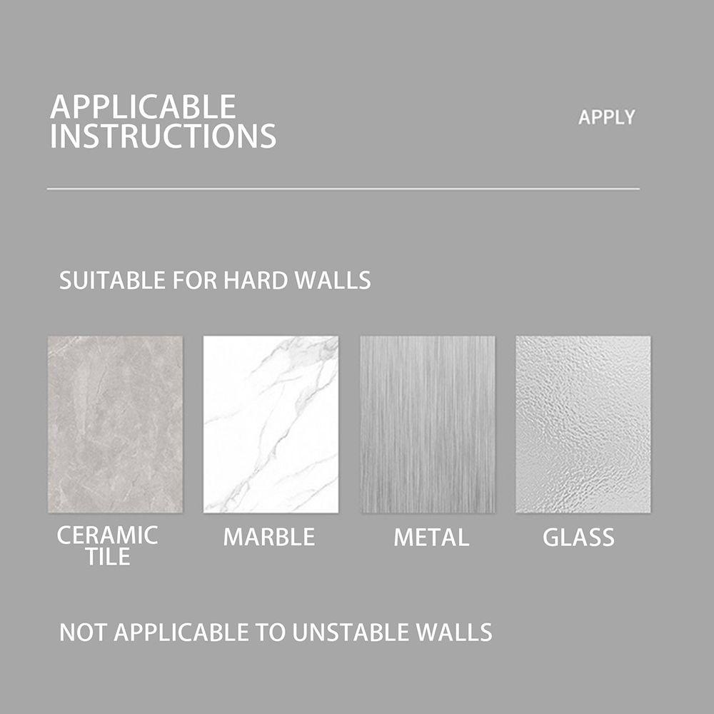 WTTLE Giá Đỡ Bàn Chải Đánh Răng Bằng Nhựa Gắn Tường Tiện Dụng