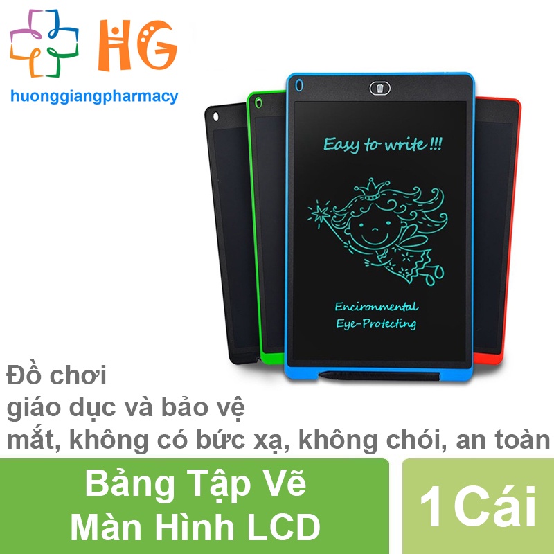 Bảng Tập Vẽ Màn Hình LCD Kích Thước Lên Đến 8.5 Inch Siêu Mỏng Cho Bé