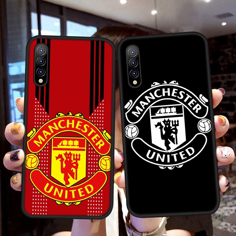 Ốp Điện Thoại Silicon Mềm Hình Logo Fc Manchester United Ne58 Cho Samsung Galaxy A82 A50S A50 A40 A40S A30S A30 A20E A20S A20 A12