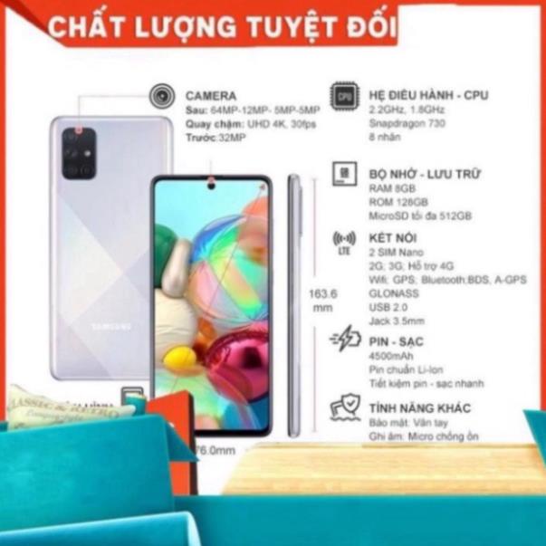 Điện thoại samsung galaxy a71  - hàng chính hãng
